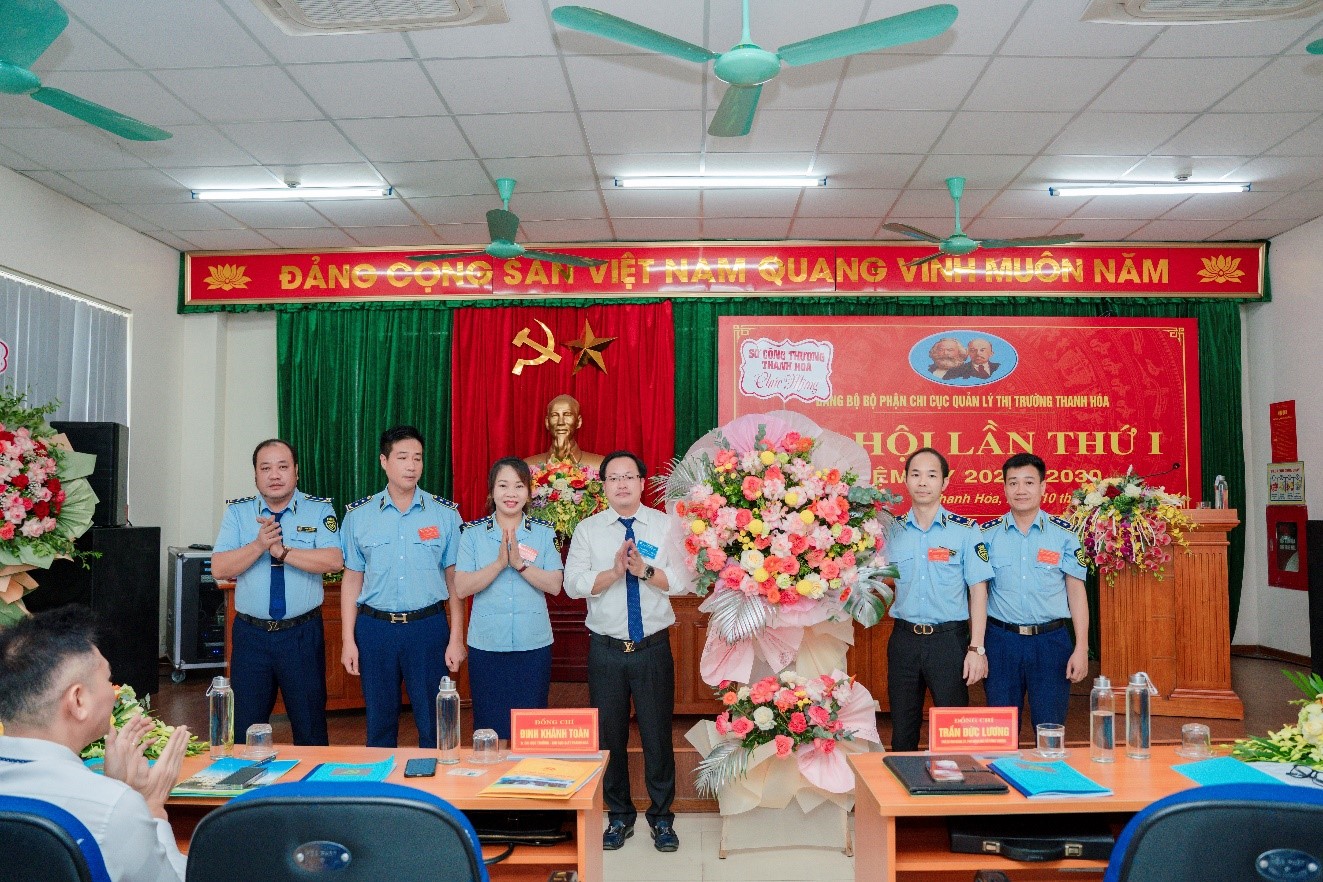 Đại hội Đảng bộ bộ phận Chi cục QLTT tỉnh Thanh Hóa lần thứ I, nhiệm kỳ 2025-2030